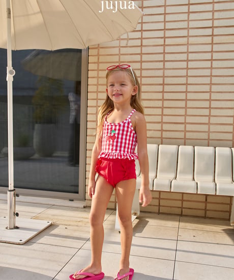 21[予約]jujua cherry swimwear(hat set)