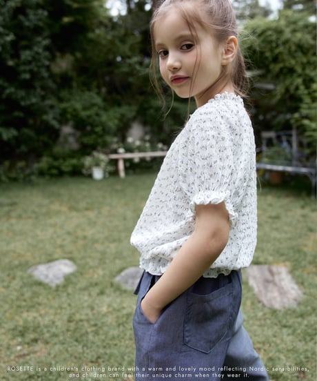 10[予約]ROSETTE roan blouse