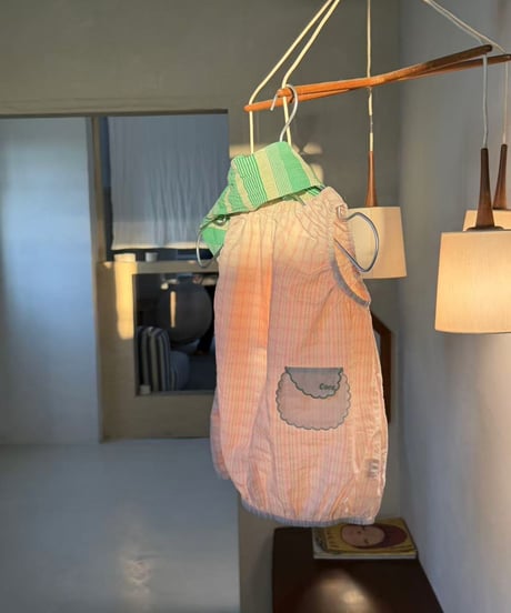 25[予約]aiai gigi pink check blouse