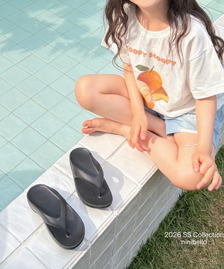 81[予約]ninibello scoop scoop short sleeve t-shirt(adult)