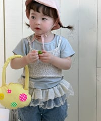 13[予約]mydaughter cozy flower tee