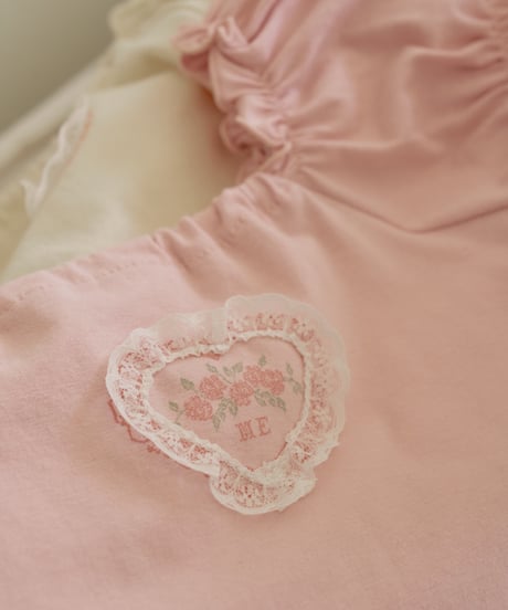 15[予約]momoann heart puff tee