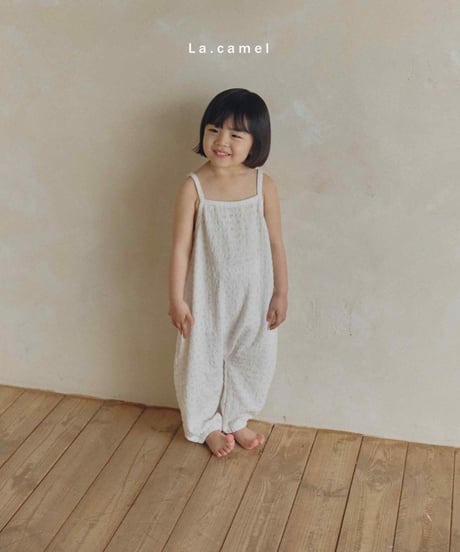 1[予約]La.camel lilly overall
