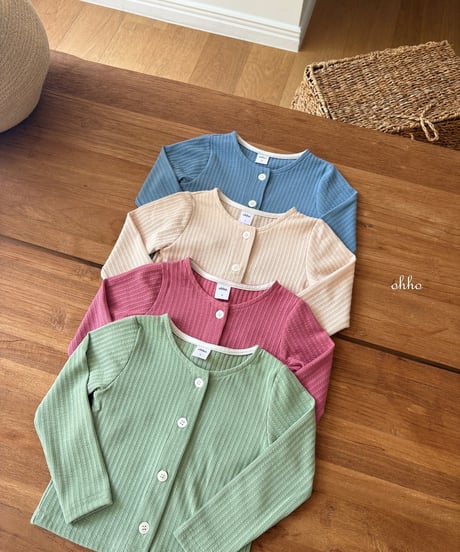 22[予約]ohho fruit cardigan