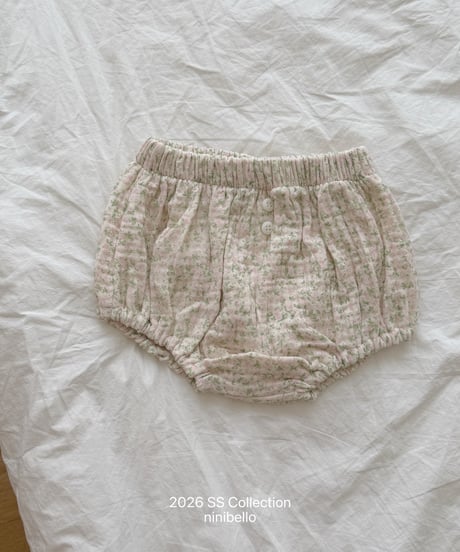 104[予約]ninibello cancan button bloomers(baby)