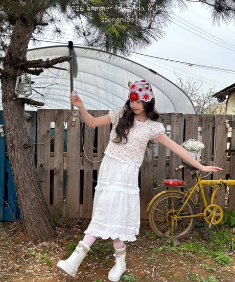 21[予約]matilda&lee rose blouse