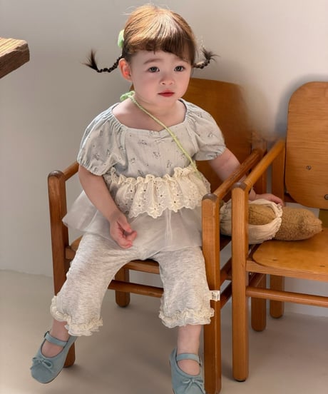 53[予約]mydaughter shabang lace tee