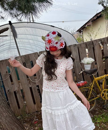 21[予約]matilda&lee rose blouse