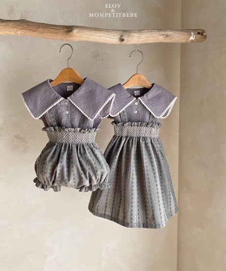 14[予約]elov&monpetitbebe reve romper