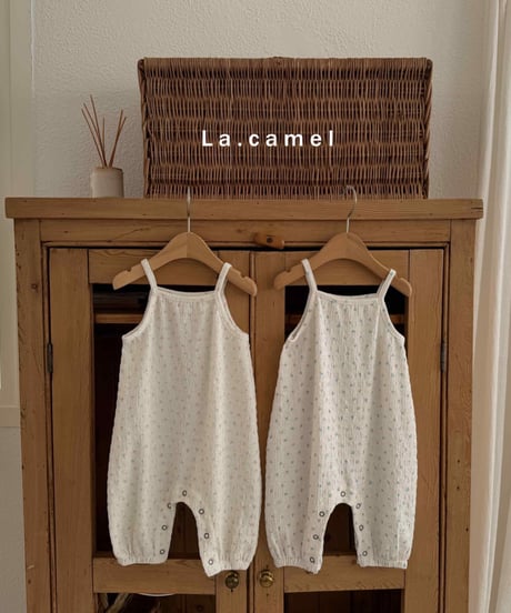 1[予約]La.camel lilly overall