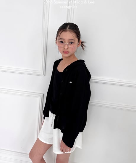 90[予約]matilda&lee summer hooded cardigan