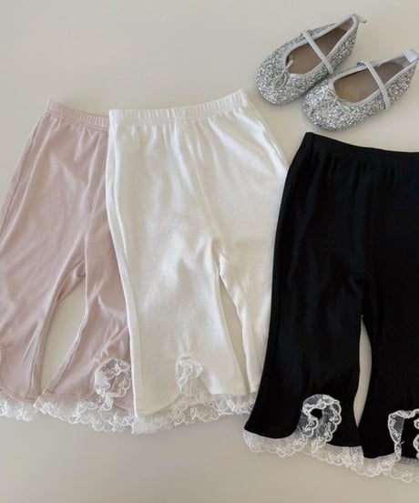 41[予約]mydaughter any lace stretch pants