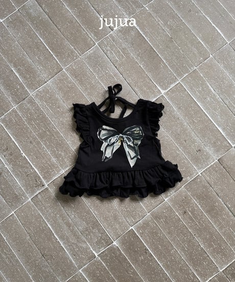 5[予約]jujua ribbon tee