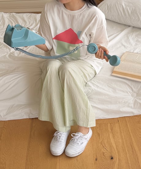 12[予約]ninibello sweet home short sleeve tee(adult)