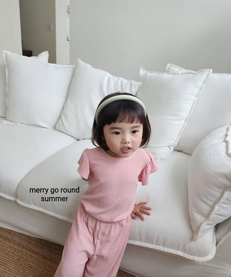 5[予約]merry go round frill set