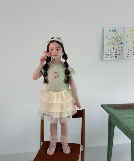 32[予約]aiai cream sasha skirt