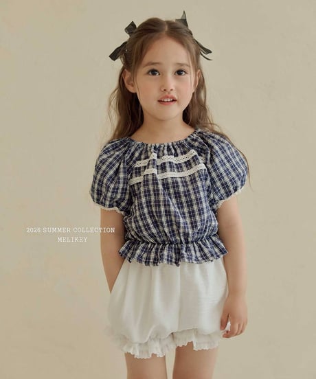 65[予約]melikey vivi lace blouse