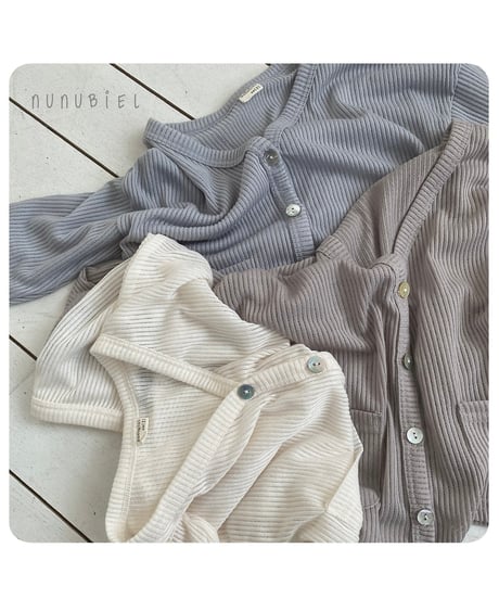 19[予約]nunubiel toktok cardigan