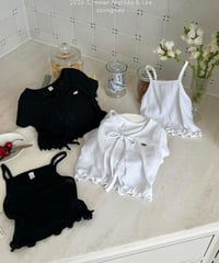 83[予約]matilda&lee wave cardigan set