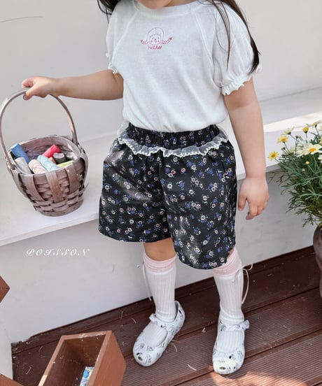 24[予約]poisson frill coco shorts