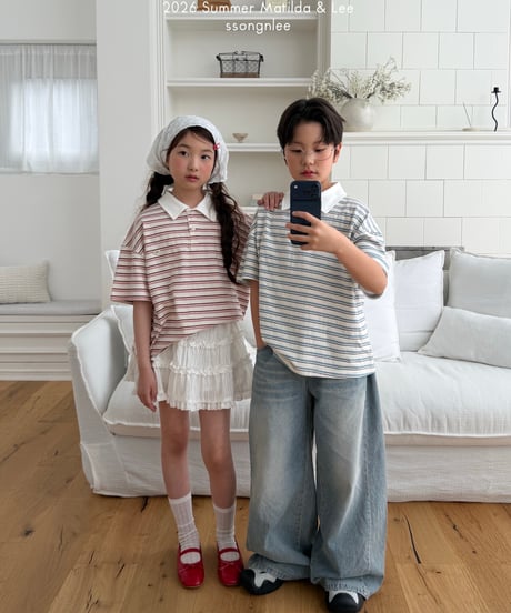 50[予約]matilda&lee jelly collar tee