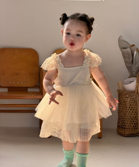 7[予約]mydaughter bela lace tutu dress
