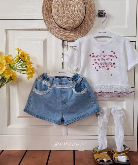 8[予約]poisson bloom puff tee