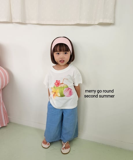56[予約]merry go round coconut t-shirt