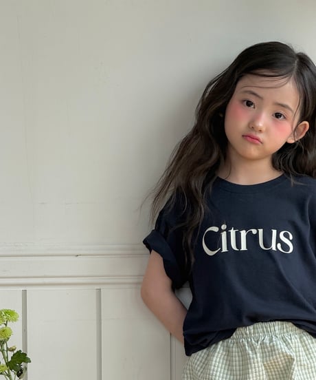 9[予約]ninibello citrus short sleeve t-shirt