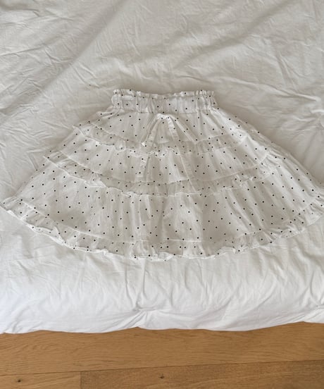 62[予約]ninibello peony cancan skirt