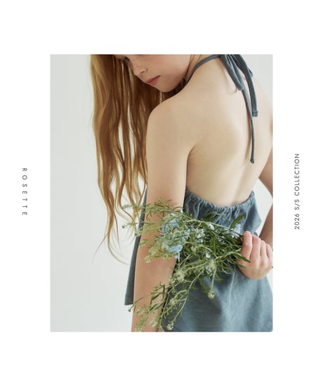 7[予約]ROSETTE summer halter t