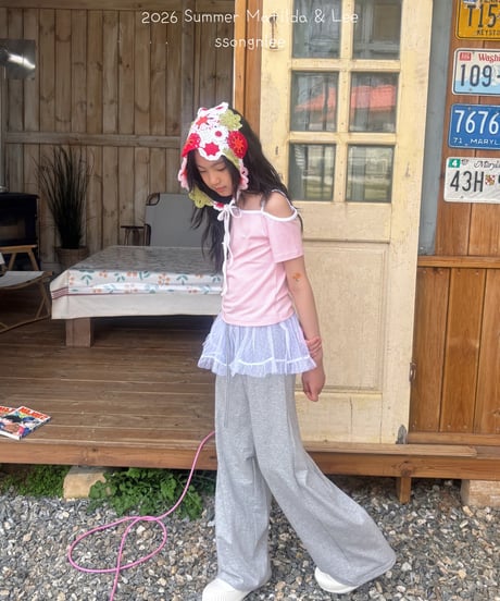 58[予約]matilda&lee lace wide pants