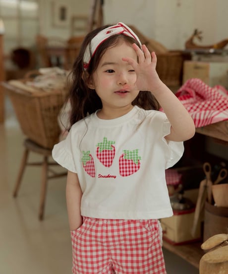 3[予約]melikey strawberry patch t