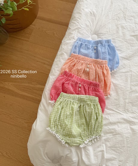 103[予約]ninibello sour lace bloomers(baby)