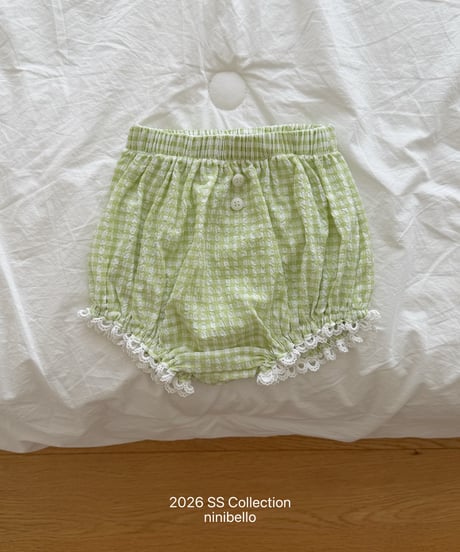 103[予約]ninibello sour lace bloomers(baby)
