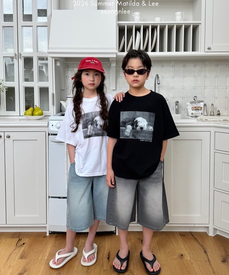 44[予約]matilda&lee good puppy tee