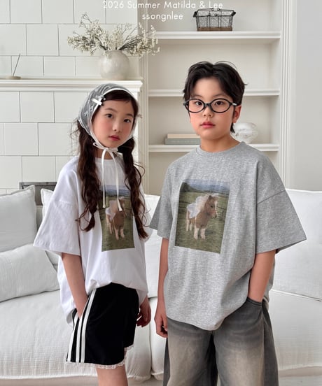 42[予約]matilda&lee angel pony tee