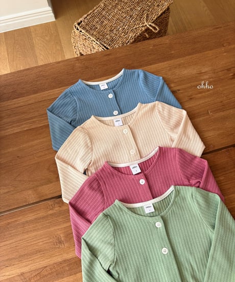 22[予約]ohho fruit cardigan