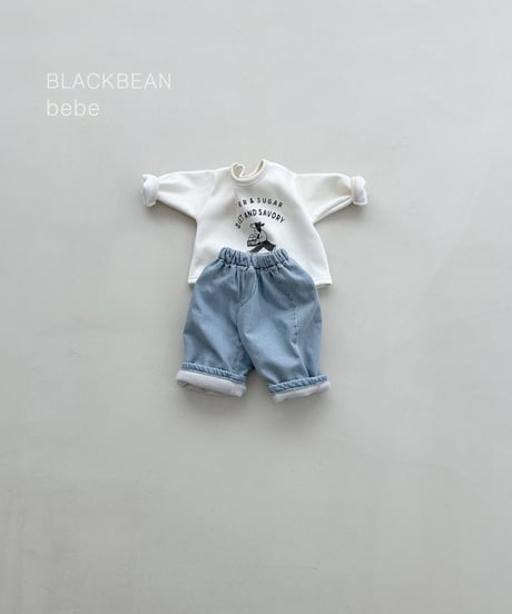 18[予約]blackbean kau rappa bebe tee(baby)