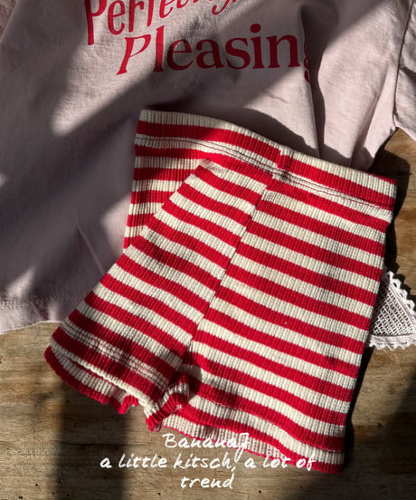 45[予約]BANANAJ striped pants