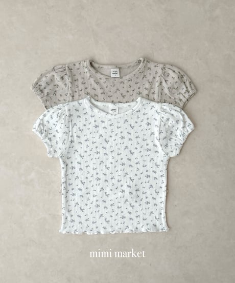 17[予約]mimi market eve puff tee
