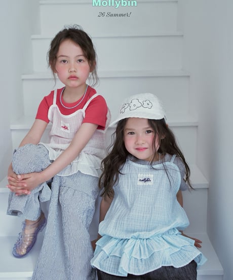 1[予約]Mollybin sally shirring top