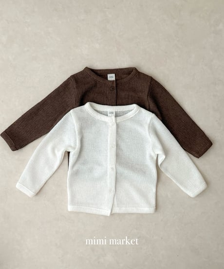 9[予約]mimi market nova cardigan