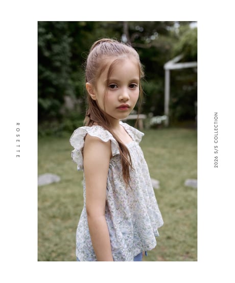 14[予約]ROSETTE sherbet blouse