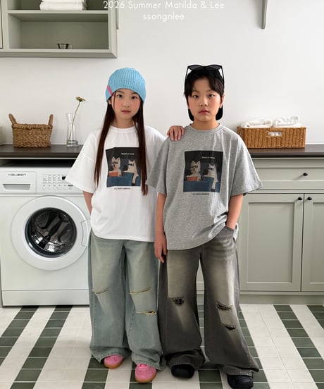 45[予約]matilda&lee cinema puppy tee
