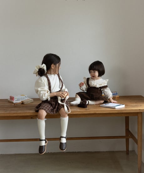 [即納]aladin pleated suspender skirt