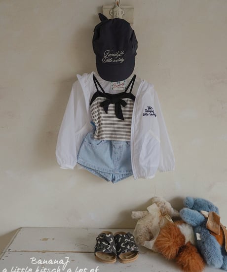 18[予約]BANANAJ pippi ribbon top