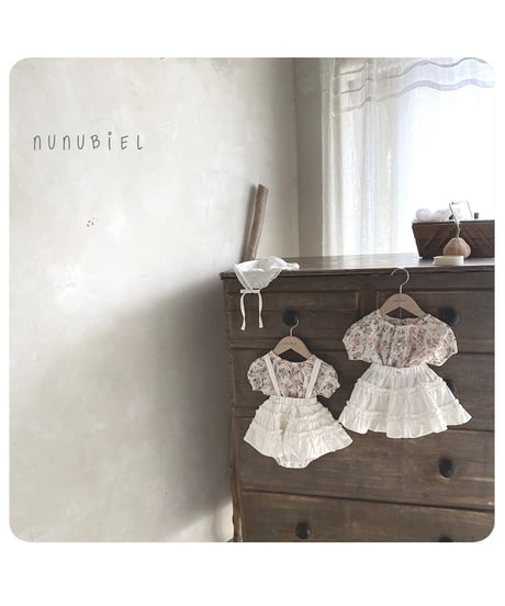 31[予約]nunubiel bebe blossom blouse