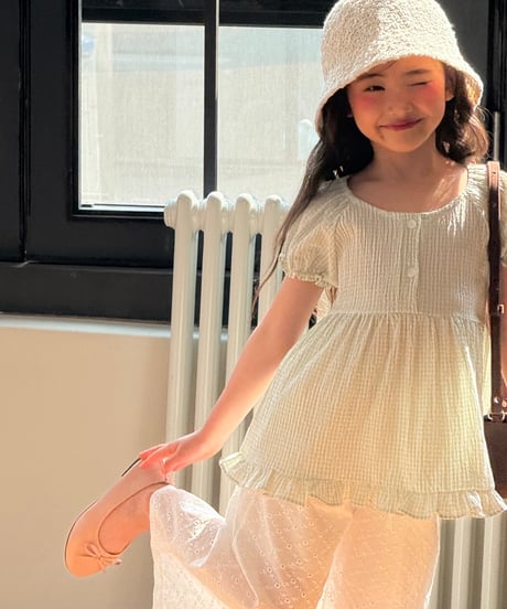 34[予約]ninibello mare nagrang blouse