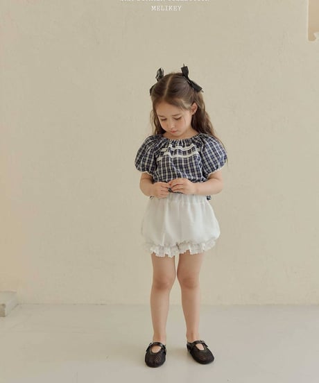 65[予約]melikey vivi lace blouse